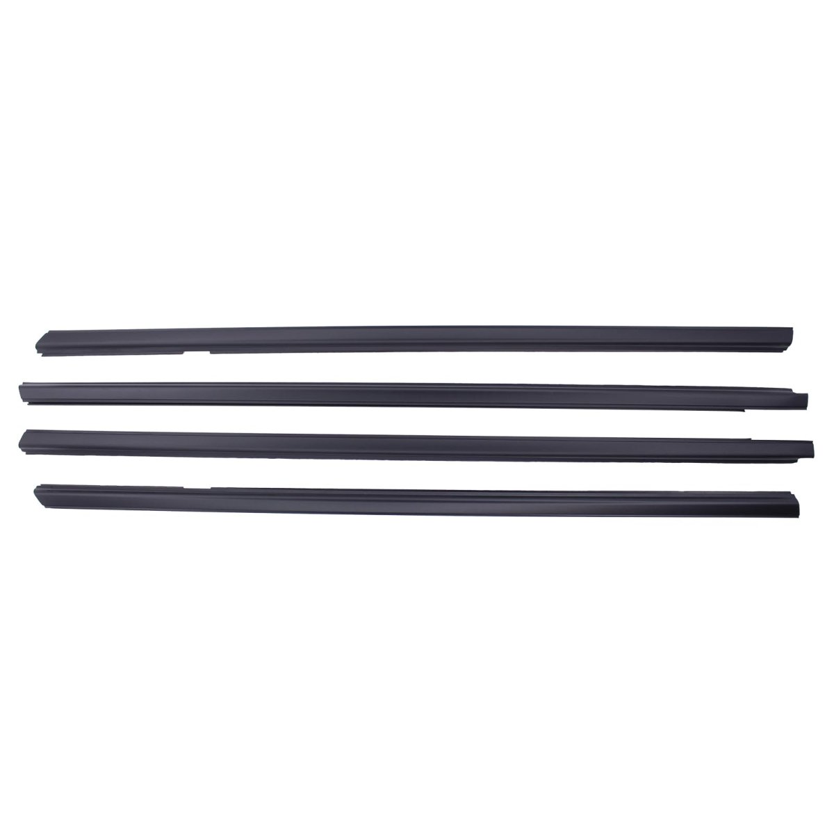 Front And Rear Door Window Outer Weatherstrip Belt Molding For Honda Insight 2010 2014 72910-tm8-003 Rubber Plastic Weather