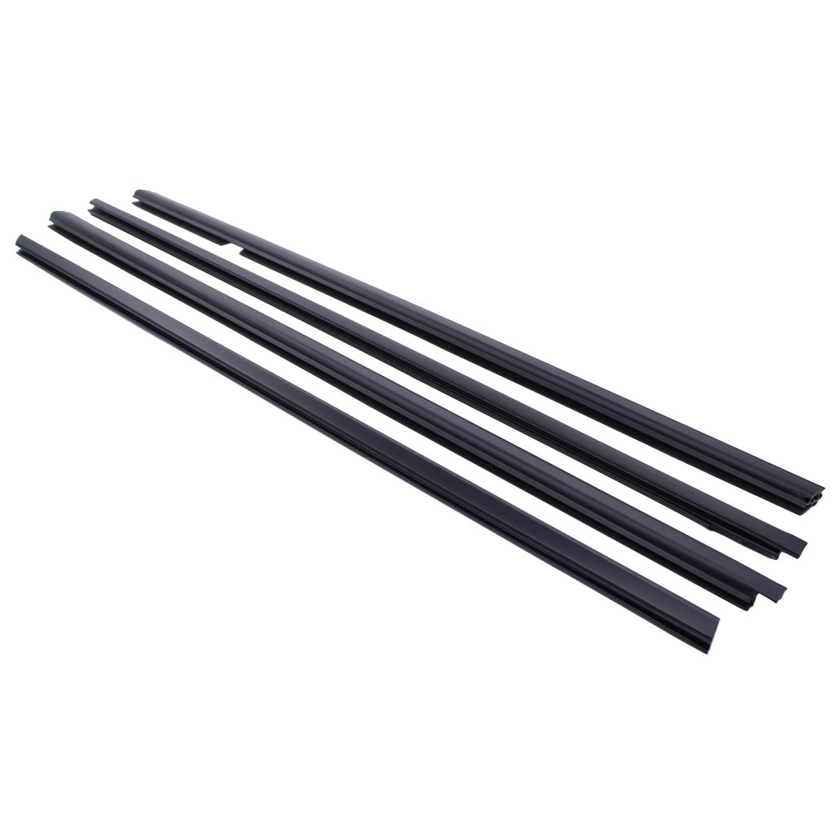 Front And Rear Door Window Outer Weatherstrip Belt Molding For Honda Insight 2010 2014 72910-tm8-003 Rubber Plastic Weather