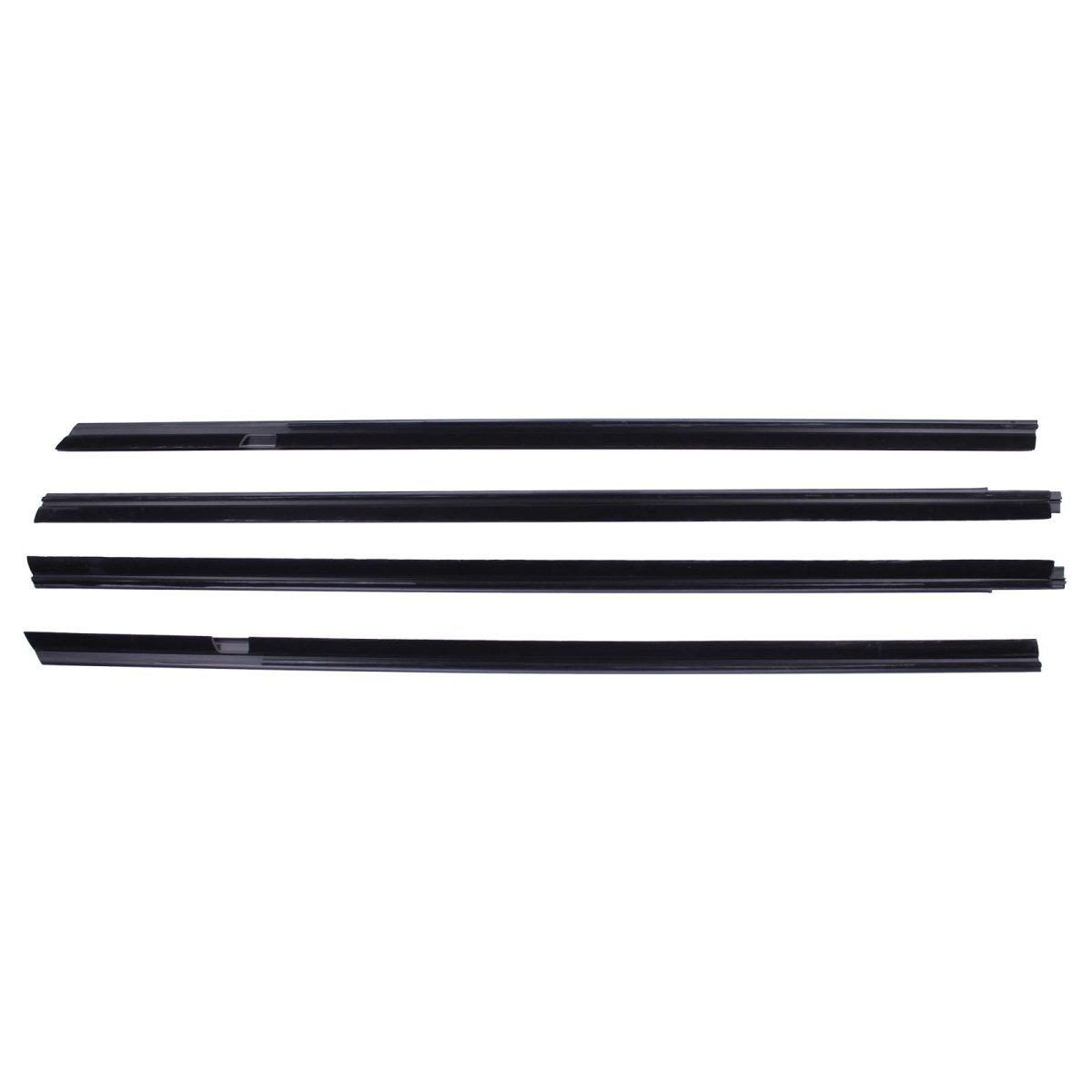 Front And Rear Door Window Outer Weatherstrip Belt Molding For Honda Insight 2010 2014 72910-tm8-003 Rubber Plastic Weather