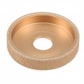 Brazing Diamond Grinding Wheel Flat Angle Grinder Tool For Stone Marble Granite 14mm Thickness 