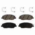 Front Ceramic Brake Pads For Hyundai Genesis 2009 2010 2011 2 Wheel Set Surestop Clx-m0-usa-stpsscp1384-cl360a70 