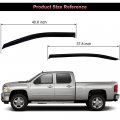 Aintier Ventvisor Side Window Deflector Visors Rain Guard Set Fits 2013-2017 9th Gen For Honda Accord 4 Door Sedan