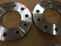 Customadeonly 2 Pieces 0 47 Mm Hub Centric Wheel Spacers Adapters Thread Pitch 1 2 Center Bore 87 1mm No Lip Bolt Pattern 5x135