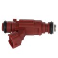 4pcs 4 Holes Automotive Engine Fuel Injectors Compatible For 2000-2002 Nissan Sentra 0280155937