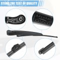 Acropix Rear Windshield Wiper Blade Arm Set Back Assembly Replacement Fit For Bmw X1 F48 2015-2022 X2 F39 2018-2023 Pack Of 3
