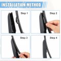 Acropix Rear Windshield Wiper Blade Arm Set Back Assembly Replacement Fit For Bmw X1 F48 2015-2022 X2 F39 2018-2023 Pack Of 3