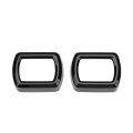 Center Console Button Covers For Toyota Rav4 2026 Mode Select Switch Interior Accessories Glossy Black Abs Anti Scratch 2 Piece 