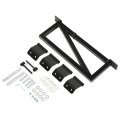 Kuafu Wall Mount Door Storage Hanger Compatible With Jeep Wrangler Cj-7 Yj Tj Jk Jl Rack Bracket