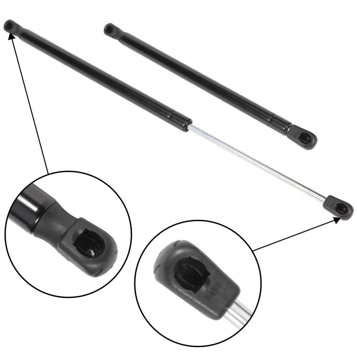 Trunk Lift Supports Struts For Volkswagen Jetta 2011 2017 Rear Gas Springs Shocks Set Of 2 Fits Pm1130 19 17 In Extended Length