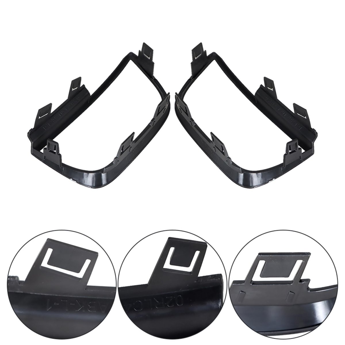 Tail Light Bezel Covers For Camaro 2010 2011 2012 2013 4 Piece Glossy Black Rear Left And Right Side Set Replacement