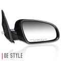 Auto Dynasty Hy1321256 Factory Style Passenger Right Side Mirror Manual Folding Power Adjust Compatible With Kona 18-22 Paint