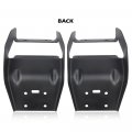 G-plus Running Board Mounting Brackets Compatible With Ford F150 2015 2016 2017 2018 2019 2020 2021 2022 Black Rectangular Set