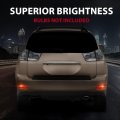 Rear Side Marker Bumper Reflector Light Right Passenger For Rx400h 2006-2008 Rx350 2007-2009 Rx330 2004-2006 Red Lens