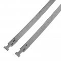A-premium Fuel Tank Straps Compatible With Dodge Dart Plymouth Barracuda Duster Scamp Valiant Naturally Aspirated 2-pc Set