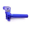 Tc-motor Blue Alloy Twist Throttle Cable Handle Assembly For Xr50 Crf50 Klx110 Ttr Ssr Ycf Pro Thumpstar Motocross Pit Dirt