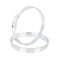 X Autohaux 4pcs 72 6 To 70 1 Mm Aluminium Alloy Car Hub Centric Rings Wheel Bore Spacer