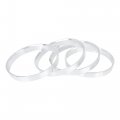 X Autohaux 4pcs 72 6 To 70 1 Mm Aluminium Alloy Car Hub Centric Rings Wheel Bore Spacer