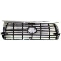 Toyota Land Cruiser Grille Assembly 1995 1996 1997 Chrome Shell With Painted Dark Silver Insert Plastic To1200207 5310160130 
