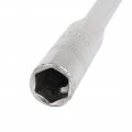 Uxcell 10mm Hex Socket T Shaped Handle Hand Tool Metal Wrench Spanner Silver Tone