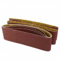 Uxcell 3-inch X 21-inch Aluminum Oxide Sanding Belt 80 Grits Sandpaper Lapped Joint For Sander 6pcs