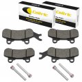 Caltric Front Brake Pads Compatible With Can-am Defender Hd8 2017 2020-2021 Max 2018 Hd9 2022