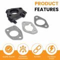 Alveytech Carburetor Gasket Kit With Spacer Fits 13 Hp Gx390 And Gx340 Engines Durable Replacement Carburetors For Go-kart Mini
