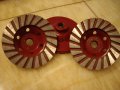Diamond Grinding Cup Wheel Set 4 In 5 And For Concrete Paint Epoxy Coating Removal Turbo Concentration Angle Grinder 