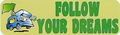 10in X 3in Follow Your Dreams Bumper Magnet Car Magnetic Magnets Vinyl By Stickertalk 