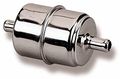 Holley 162-523 Chrome Inline Fuel Filter 