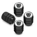Ford Mustang Dark Horse Aluminum Tire Valve Stem Caps Hexagon Shape Red Set Of 4 Universal Fit For Car Suv Truck 0 6 In X 75 