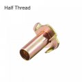 Uxcell M8x24mm T-nuts 4 Pronged Tee Nut Carbon Steel Threaded Inserts For Wood 12pcs