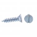 Prime-line Wood Screws Flat Head Slotted Drive 4 X 1 2 In Zinc Plated Steel 50 Pack