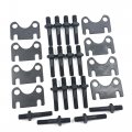 Sbc 3 8 Rocker Arm Studs Guide Plate Kit For Small Block Chevy 262 265 267 283 302 305 307 327 350 And 400 V8 Engines