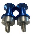 Pro-tek Blue Swing Arm Spools For Kawasaki Z900rs 2017 2018 2019 2020 2021 2022 2023 Z-900 Z-900rs Z-900re Z 900 Rs Spool 