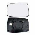 Driver Left Side Mirror Glass Assembly With Plastic Back Plate Compatible 2009-2018 Dodge Ram 1500 2500 3500 Trucks 2019