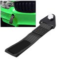 Universal High Strength Racing Tow Strap 10 000 Lbs Capacity Black Polyester Nylon For Front Rear Bumper Towing Hook