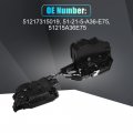X Autohaux 51217315019 Front Left Door Lock Latch Actuator Assembly For Bmw X5 E70 2007-2013 X6 E71 2008-2014