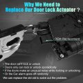 X Autohaux 51217315019 Front Left Door Lock Latch Actuator Assembly For Bmw X5 E70 2007-2013 X6 E71 2008-2014