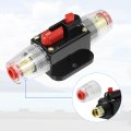 12v Car Protection Stereo Switch Fuse Holders Inline Circuit Breaker Reset Holder 60a 60 Amp For Audio