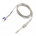 K Type 13mm Thread 50mm Temperature Controller Thermocouple Probe 2m 