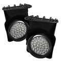 Spyder Auto Fl-led-gs03-c Gmc Clear Led Fog Light 