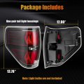 F150 Tail Llights Assembly Pair Light Housing For 2014 2013 2012 2011 2010 2009 Ford Passenger And Driver Side Rear Cover
