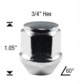 Ezaccessory 20 Short Chrome Lug Nuts Bulge Acorn 12mmx1 5 Thread Size