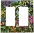 Art Plates Frog Party Switch Plate Double Rocker 