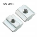 Uxcell Slide In T-nut M6 Threaded For 4040 Series Aluminum Extrusions Profile Pack Of 10