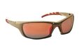 Sas Safety 542-0109 Gtr Eyewear With Polybag Iridium Lens Gold Frame 
