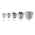An8 8 An Aluminum Weld On Bung Hose Fitting Adapter 2 Pcs