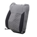 Cloth Front Passenger Side Top Lean Back Seat Cover Gray-black Replacement For Tundra 2014-2021 
