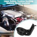 X Autohaux 2pcs Upper Radiator Bracket With Rubber Cushion Bushing For Honda Civic 2006-2011 Fit 2009-2013 No 74171-sna-a00