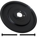 16090 Chateau Collection Escutcheon Pate For One-handle Tub And Shower Faucets Matte Black 